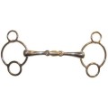 Universal Gag with Brass Lozenge